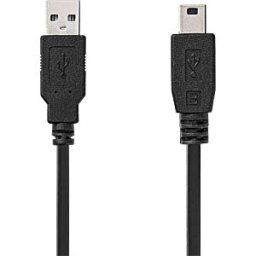 NEDIS N CCGL60300BK30 - USB 2.0 cable, USB-A to Mini USB-B connector, 3 m