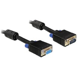 DELOCK 82568 - Cable VGA plug / jack, 15 m