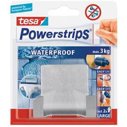 TESA 59710 - tesa Powerstrips® Waterproof duo hook, metal