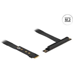 DELOCK 64134 - Converter M.2 key M > PCIe x16, angled, 20 cm