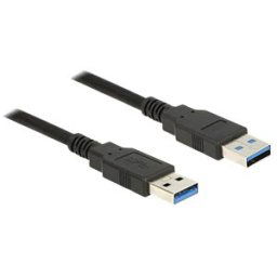 DELOCK 85061 - Cable USB 3.0 Type-A male > USB 3.0 Type-A male 1.5 m black