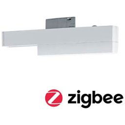 PAULMANN PLM 95523 - URail rail adapter, ZigBee 3.0, on/off/dimmable, 166x20 mm, whit