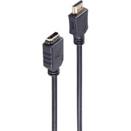 SHIVERPEAKS SHVP BS77479-1 - HDMI A-plug < HDMI A-bush gold plated HEAC 1m