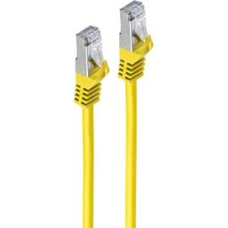 SHIVERPEAKS SHVP 75512-Y - patch cable, Cat.7 raw cable, PIMF, LSZH, yellow, 2 m