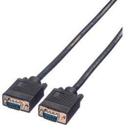 ROLINE 11045202 - VGA monitor cable, 15-pin, VGA connector, 720p, 2 m