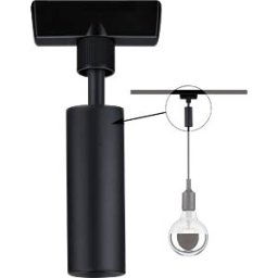 PAULMANN PLM 96914 - URail universal pendant adapter, max. 50 W, black