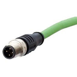 METZ CONNECT M12 ASL402 - Connection cable: M12, 4-pin, 2 m