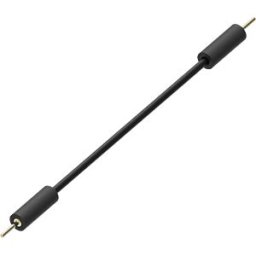 ELECTRO PJP PJP 209078-20N - Measuring lead with 0.8-mm diameter connector, 0.2 m, black