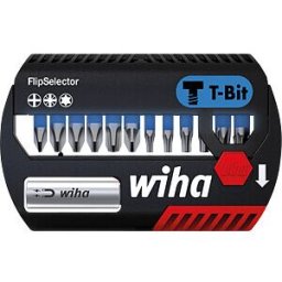 WIHA 41824 - FlipSelector, 13-piece mixed, 25 mm, T-Bit