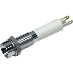 CML TECHNOLOGIES 19030254 - LED signal light, 3 mm, red/green, 12 VDC, Ø6, 40/40 mcd