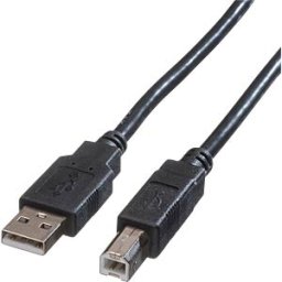ROLINE GREEN ROLINE 11448808 - USB 2.0 cable, USB-A connector to USB-B connector, 0.8 m