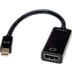 VALUE 12993142 - DisplayPort adapter, Mini DP plug to HDMI socket