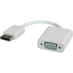 ROLINE 12033135 - DisplayPort adapter, DP plug to VGA socket