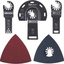 EINHELL 49708950 - Multi-tool set metal, wood, plastic, set of 17