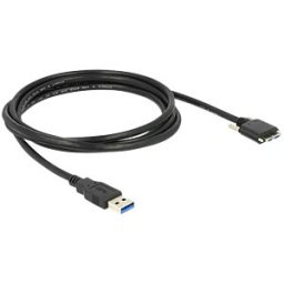 DELOCK 83598 - Cable USB 3.0 A > USB 3.0 Micro-B screws 2 m