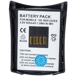 FREI AKKU CP 7 - Cordless phone battery, NiMH, 3,6 V, 500 mAh