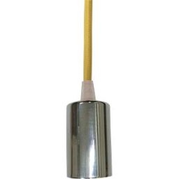 V-TAC VT-3793 - Chrome metal cup pendant Light-yellow