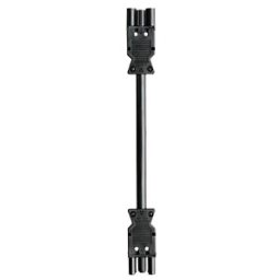 WIELAND GST 18-3KBS2 SW1 - Connection lead, 3-pin, plug-socket, 1 m, black, 2.5mm²