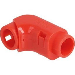 DELOCK 88126 - Cable protector, 90° adapter, 8 pieces, red