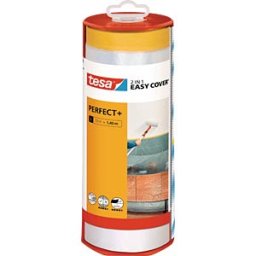 TESA 56571 - Masking tape with masking film tesa Easy Cover Perfect+ 33 m x 1