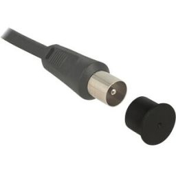 DELOCK 60165 - Dust Cover for F jack, 10 pieces black