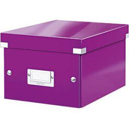 LEITZ 60430062 - Archive box C&S WOW, small, violet