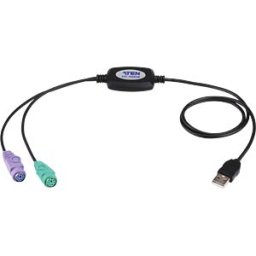 ATEN UC10KM - USB 1.1 converter, A connector to 2x PS/2, 90 cm