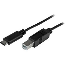 STARTECH.COM ST USB2CB1M - 1m USB C to USB B Printer Cable USB 2.0