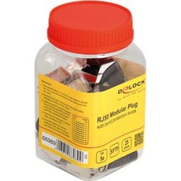 DELOCK 66989 - RJ50 modular plug, Cat.5e, 25 pieces