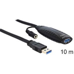 DELOCK 83415 - USB 3.0 active extension, 10 m