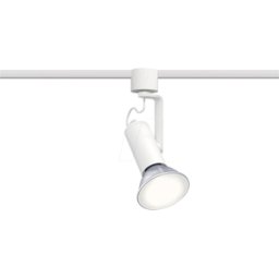 PAULMANN PLM 96981 - URail rail spotlight Apol II, E27, max. 50 W, dimmable, white