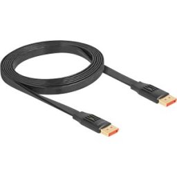 DELOCK 81006 - DisplayPort 1.4 flat ribbon cable, 8K 60 Hz, 2 m
