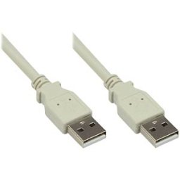 GOOD CONNECTIONS GC 2212-AA1 - Cable USB 2.0 male A > male A, grey, 1m