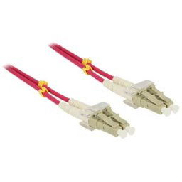 DELOCK 84640 - Duplex-LWL, LC/LC, 50/125µ, 1m, OM4