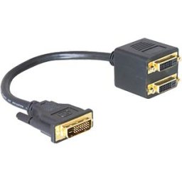GOOBAY AD DVI 260 - DVI-D male to 2 x DVI-D female adapter