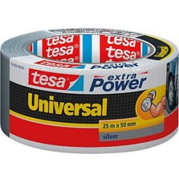 TESA 56388 SI - Film tape tesa extra Power® Universal, 25 m x 50 mm, silver