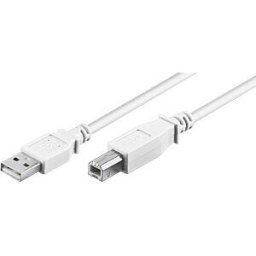 GOOBAY 96186 - USB 2.0 Hi-Speed cable, A-connector > B-connector 1.0 m white
