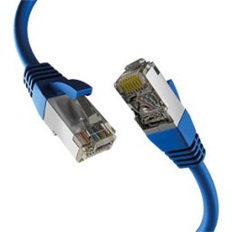 EFB-ELEKTRONIK EFB EC020200237 - Patch cable, Cat.8.1, S/FTP PiMF, 2000 MHz, 2 m, blue