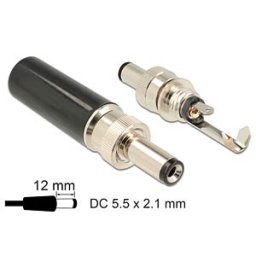 DELOCK 89915 - Connector DC, male