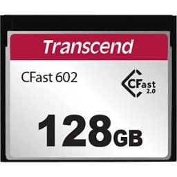 TRANSCEND TS128GCFX602 - CFast memory card, 128 GB