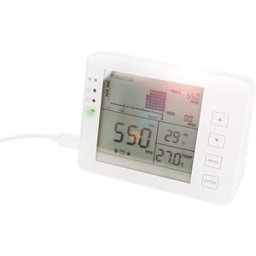 LOGILINK SC0115 - CO2 meter with traffic light, temperature & humidity display