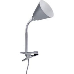 PAULMANN PLM 95432 - Clip-on light Vitis, E14, flexible, gray