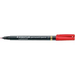STAEDTLER 319FRT - Permanent special pen F / 0.6 mm / red