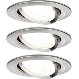 PAULMANN PLM 93465 - Recessed luminaire LED Nova 3 x 6,5 W, 2700 K, iron