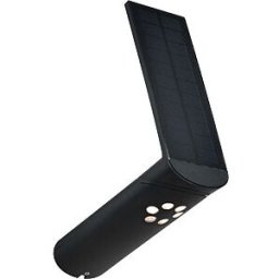 PAULMANN PLM 94260 - LED solar wall light, anthracite, IP44, motion sensor