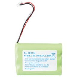 FREI AKKU CP 16 - Cordless phone battery, NiMH, 3,6 V, 700 mAh