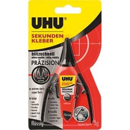 UHU 48700 - UHU super glue, ultra fast, 3 g