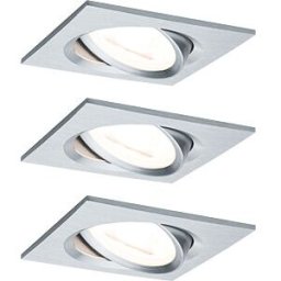 PAULMANN PLM 93492 - Recessed luminaire LED Nova 3 x 6,5 W, 2700 K, alu
