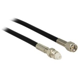 DELOCK 12452 - Antenna Cable FME Jack > SMA Plug RG-58 15 m
