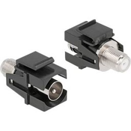 DELOCK 86856 - Keystone module IEC male > F female